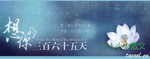 秋风又起 我又想你